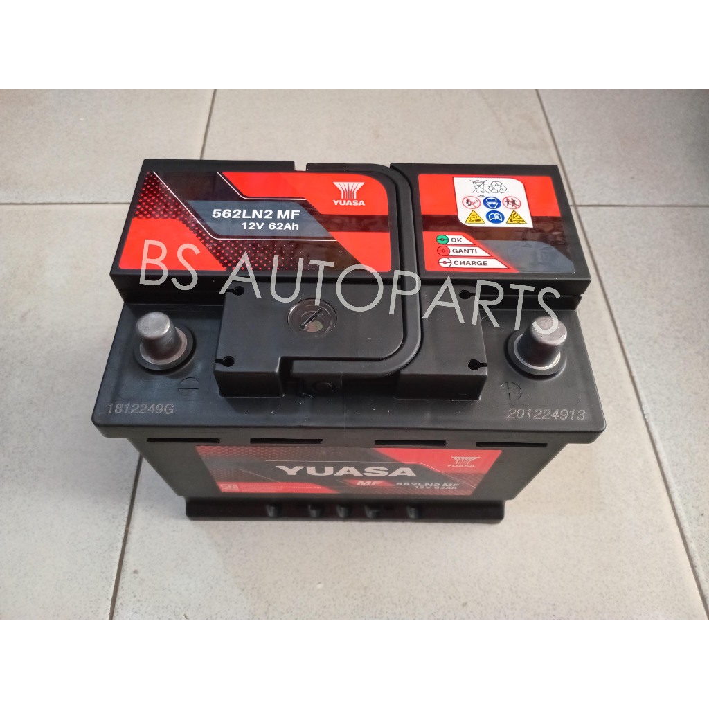 Aki Accu Innova Reborn Bensin - Fortuner SRZ Bensin 2016- Yuasa 562LN2 MF