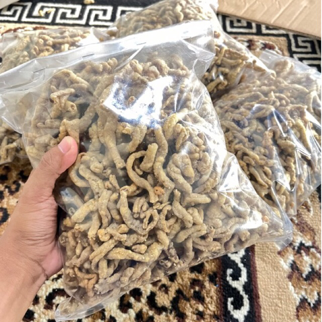 

Keripik usus ayam crispy super kiloan 1kg si cempan enak renyah gurih dan tidak amis