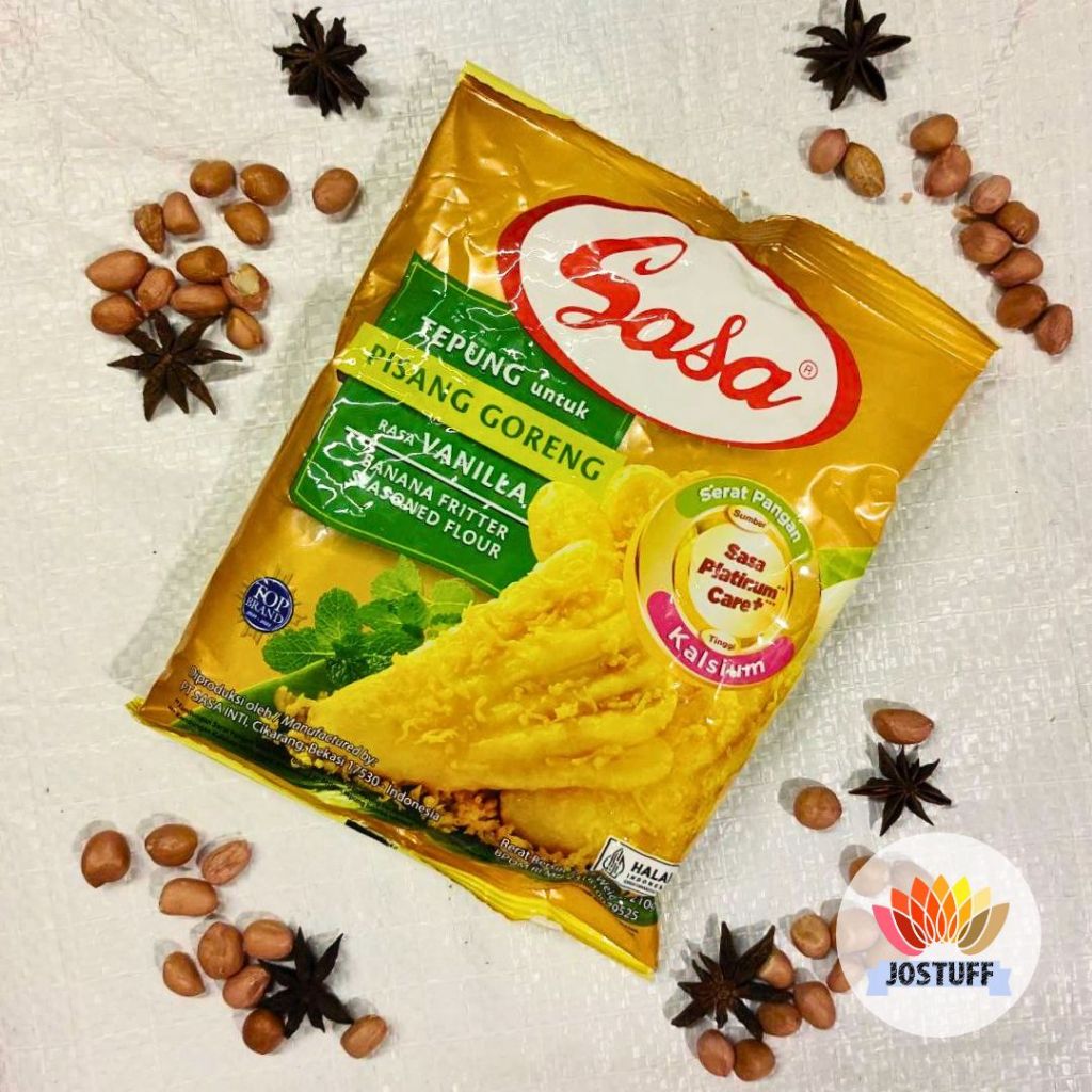 

Sasa Tepung Pisang Goreng Rasa Vanila 200 Gram