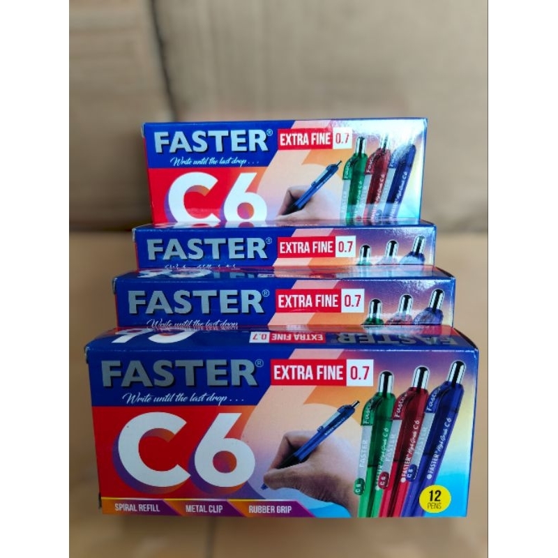 

PULPEN FASTER ORIGINAL 0'7mm isi 12 pcs per pack