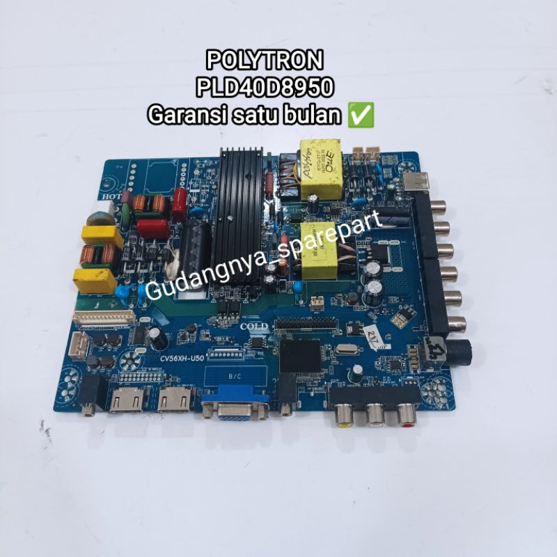 Mb POLYTRON PLD40D8950 PLD 40D8950 mainboard mobo modul mesin tv