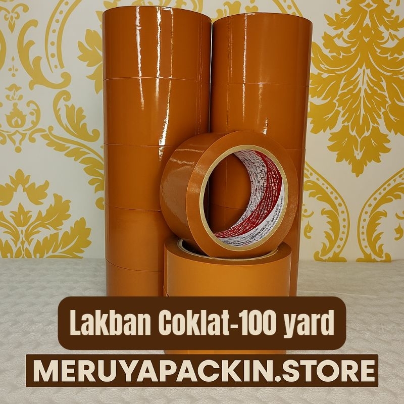 

Lakban Coklat 100 yard | Lakban Packing | Perekat Kuat