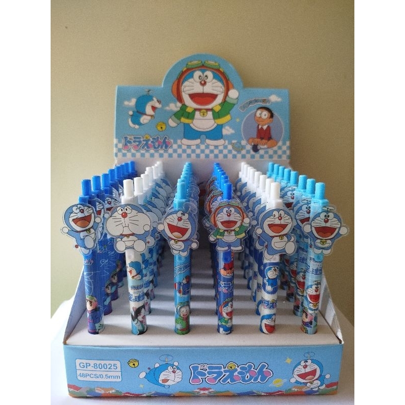 

Pulpen Cetek Doraemon 0.5mm 1Box 48pcs || Pulpen Emon || Pulpen Doraemon