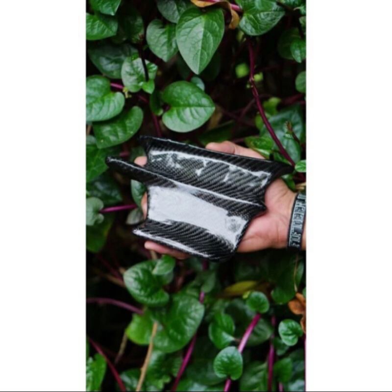 Wingside aero samping winglet samping karbon kevlar universal motor