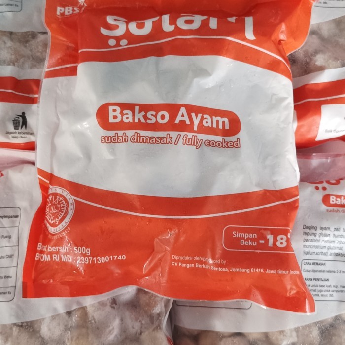 

Bakso Salam Sapi (500 gram – Isi 50 pcs)