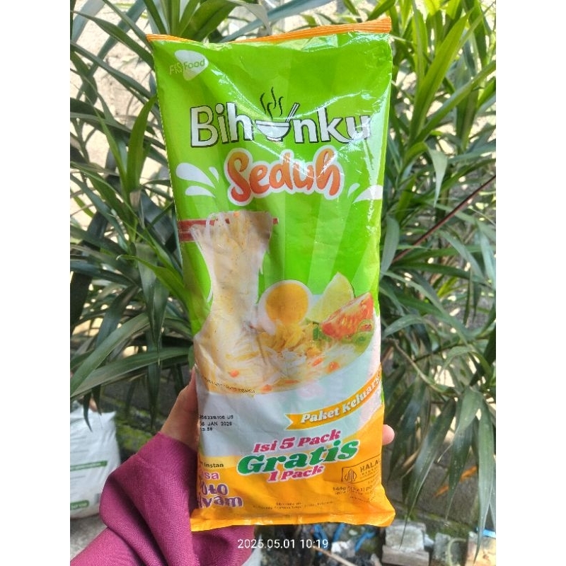 

bihunku seduh paket keluarga (5 pack gratis 1 pack)