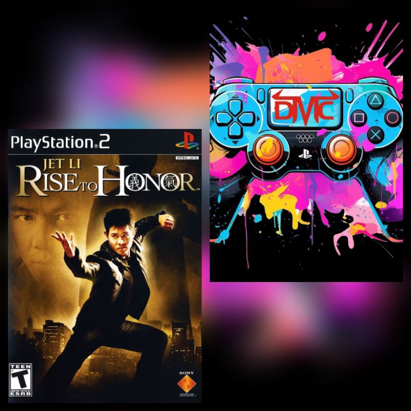 KASET PS2 JET LI RISE TO HONOR