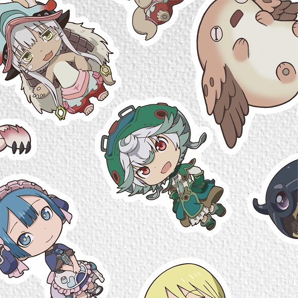 

[ VINYL & CHROMO 7 CM] ANIME cetak stiker Game/STIKER MURAH TEMA ANIME MADE IN ABYSS /murah/stiker medium