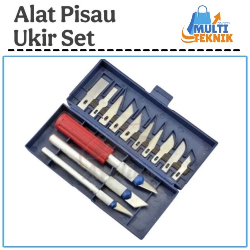 

Alat Pisau Pahat Ukir Kayu Set 13 Pcs Art Wood Craft Cutter Knife