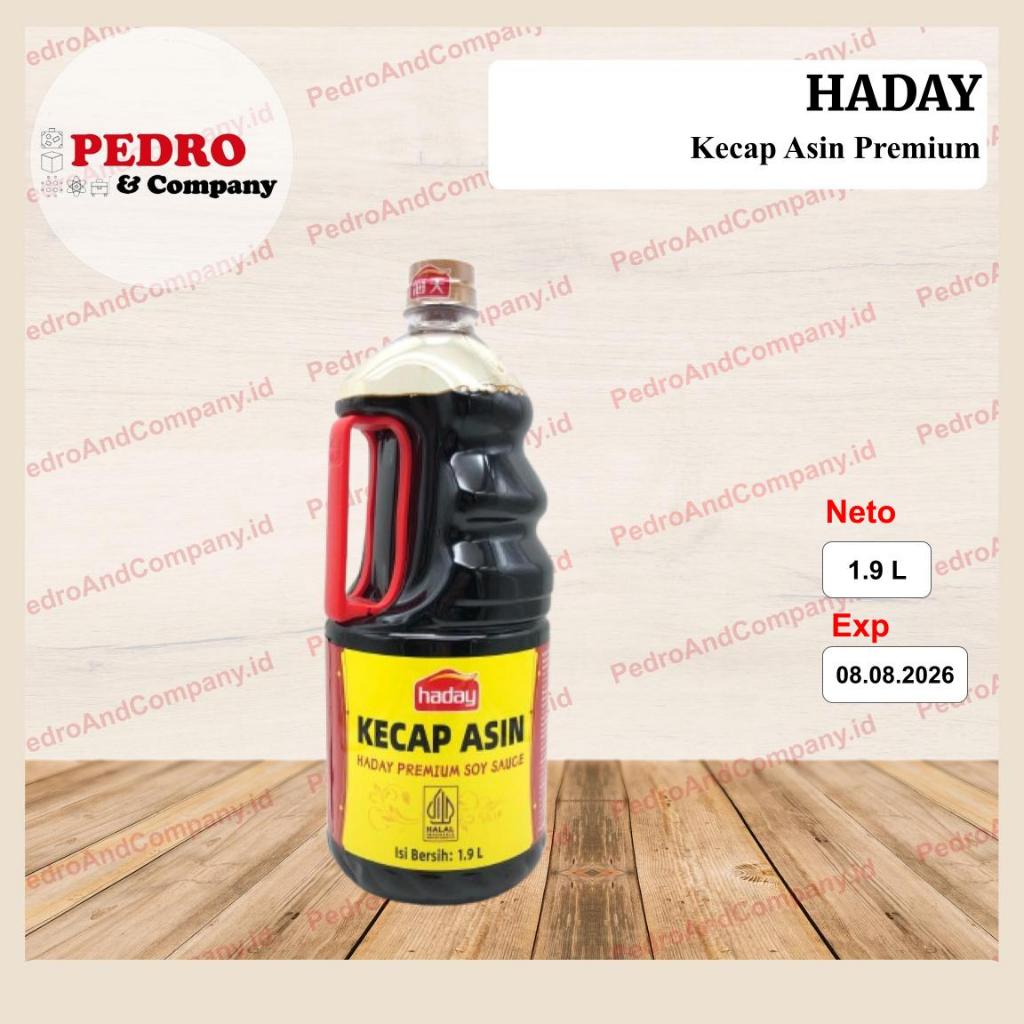 

Haitian premium soy sauce 1.9 liter - kecap asin premium