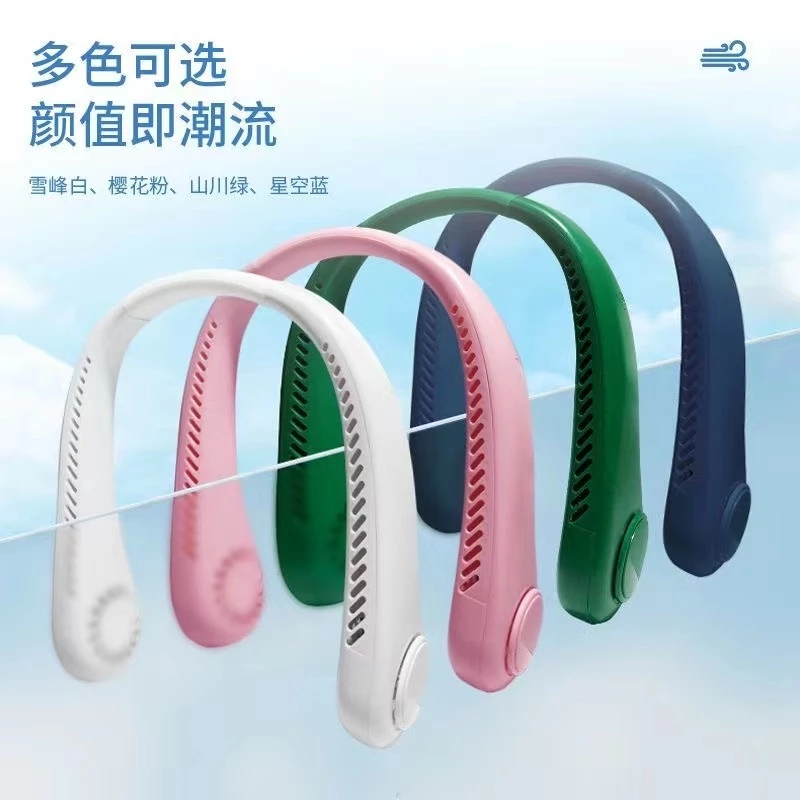 Kipas Angin Gantung Leher Portable USB/Kipas angin mini korea/ Mini Fan Neck Elektrik