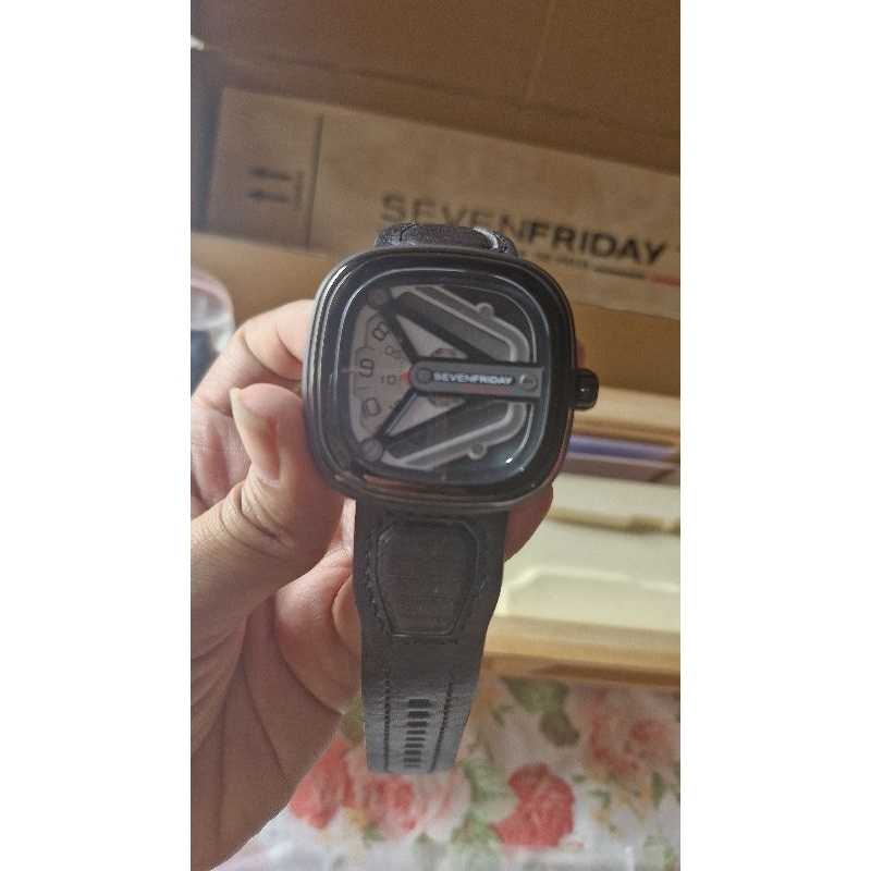 Jam Tangan second SevenFriday SF-M3/A371 Black
