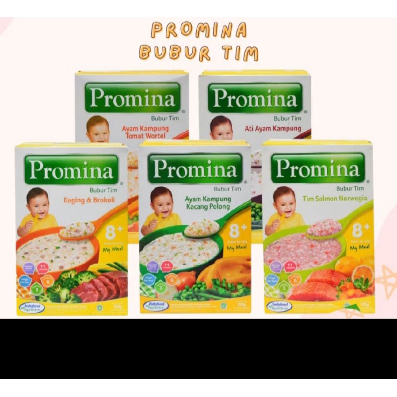 Promina bubur tim 8+ , promina bayi / bubur bayi