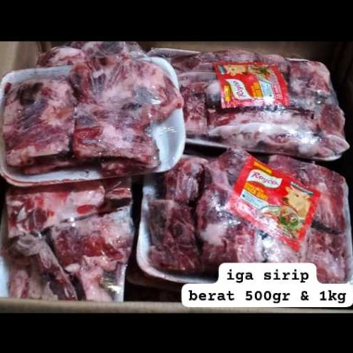 

Tulang Iga Brisket / Tulang Sop Muda Daging Sapi