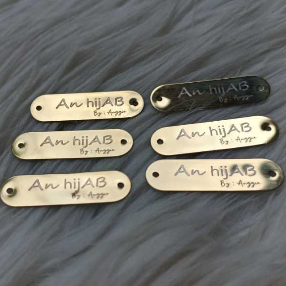 

NEW !!! LABEL PLAT BESI ANTI PATAH ANTI LUNTUR ANTI KARAT MURAHHHHHH