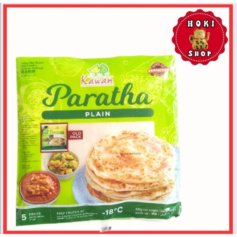 

[INSTAN ONLY] Kawan Paratha Plain 5pcs 400gr / Roti Paratha / Paratha Bread