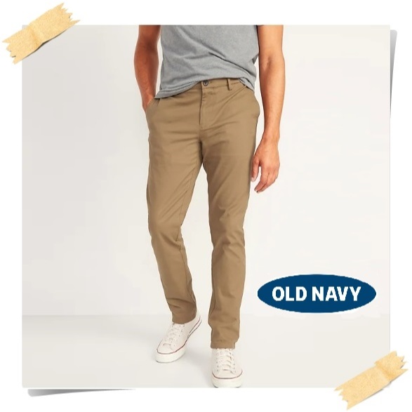 Celana Chino Panjang Pria Old Navy / Old Navy Chino Warna Beige