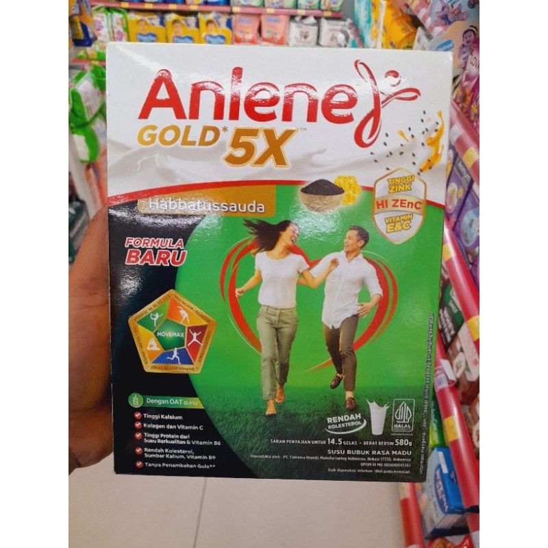 

Anlene gold 5x habbatussauda 580g
