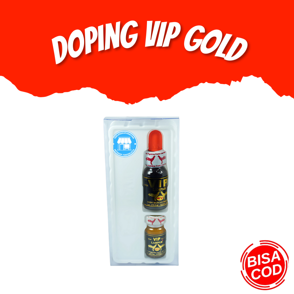 VIP GOLD Obat Daya Tahan Pukul Ayam Doping Ayam Laga Doping Ayam Ampuh