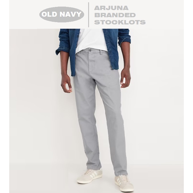 Celana Chino Panjang Pria Old Navy Abu / Old Navy