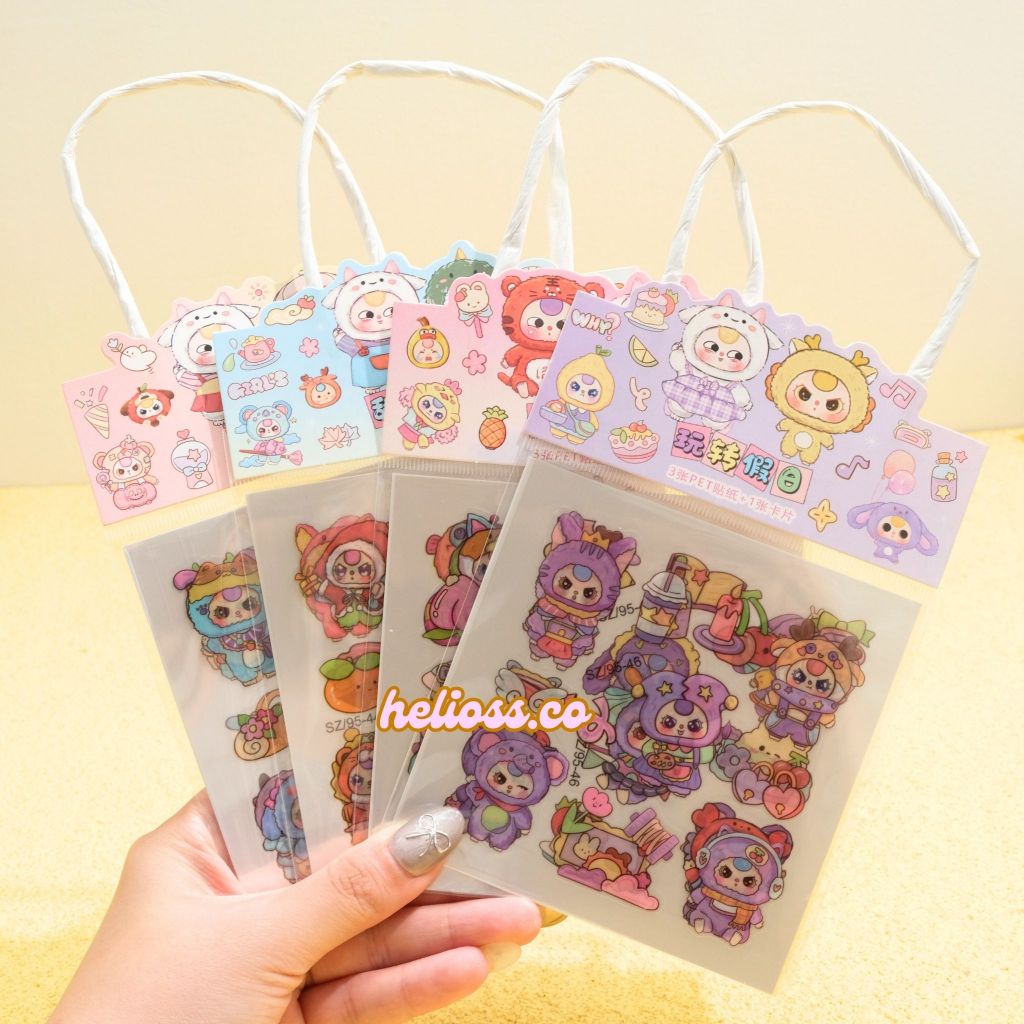 

STIKER 3 LEMBAR BABY THREE STICKER PVC 1 PACK ISI 3 LEMBAR MODEL BABY THREE STIKER KARAKTER LUCU GAGANG MODEL BABY THREE HELIOSS.CO