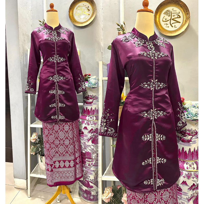 Stelan Tunik Maharani Bridal / Baju Kondangan Mewah / Kebaya Pesta /Kebaya ibuk besan /Kebaya Modren