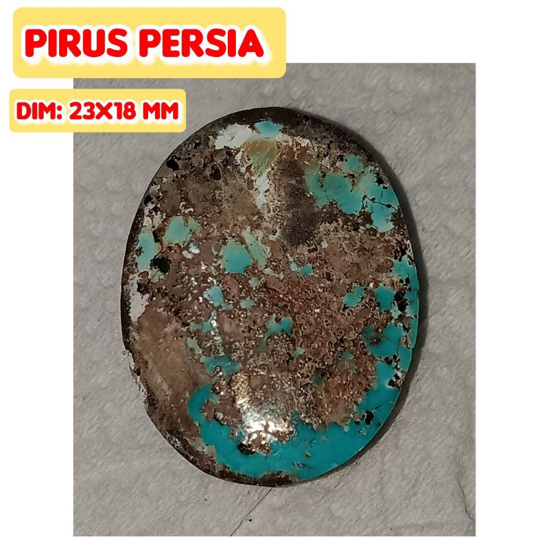 pirus persia Batu akik asli pirus persia Batu saja.07