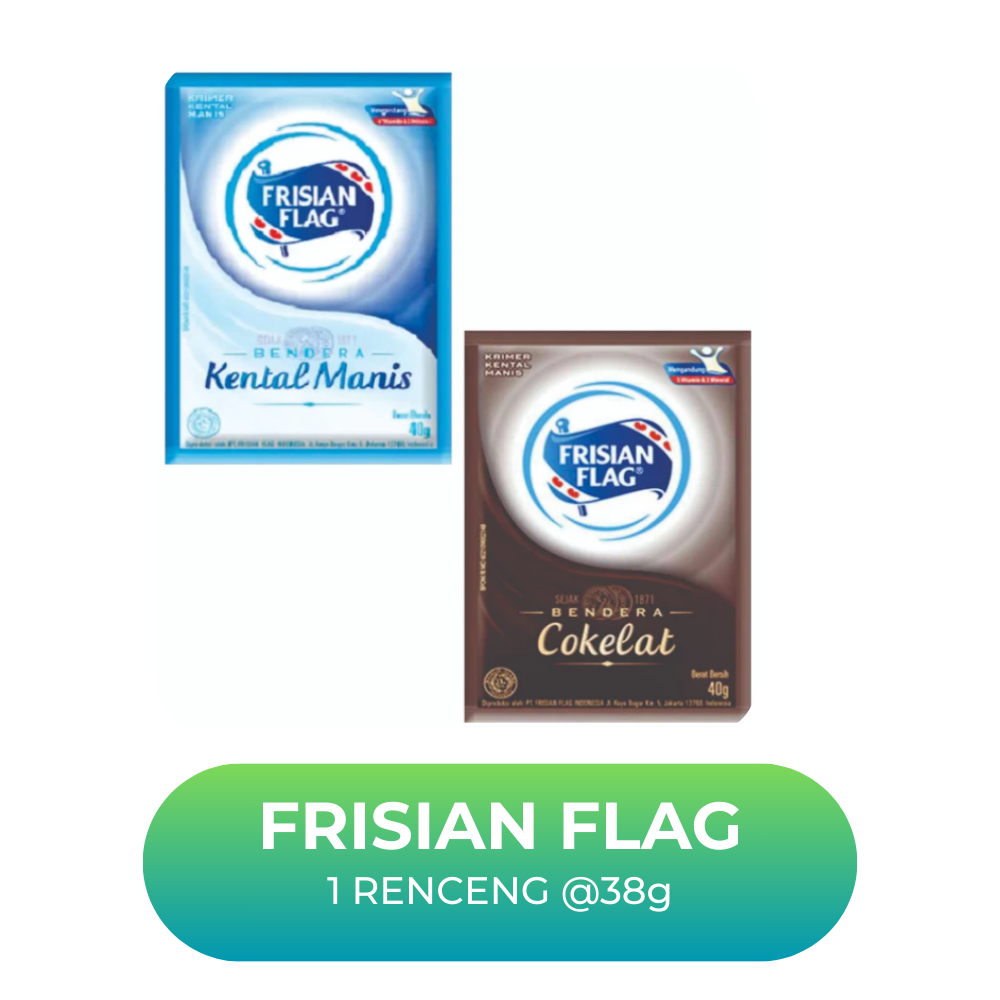 

Susu Benda Frisian Flag Sachet Isi 6 Pcs