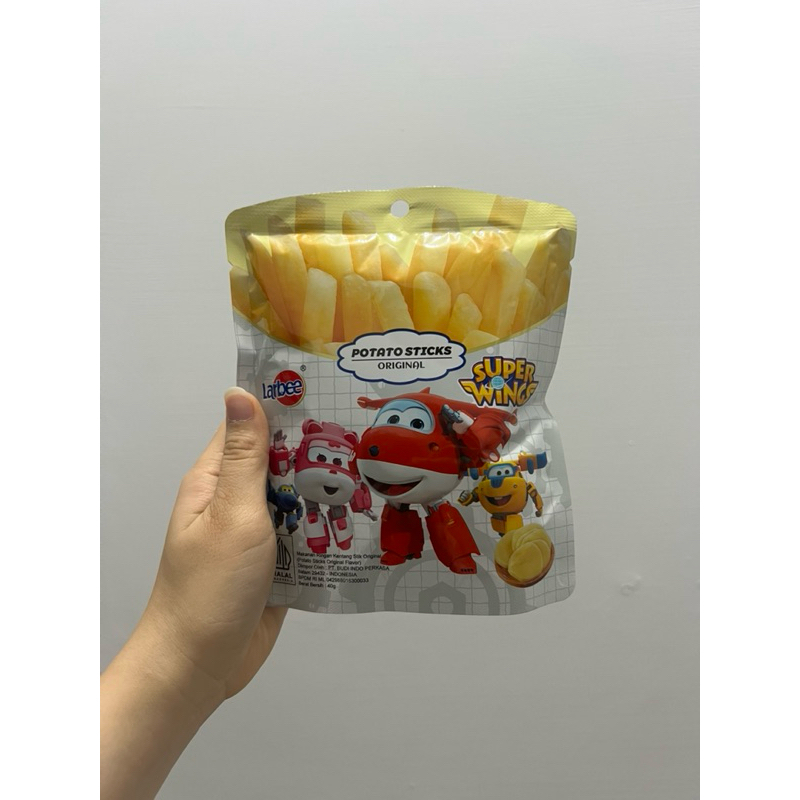 

LARBEE POTATO STICKS (kentang robot)