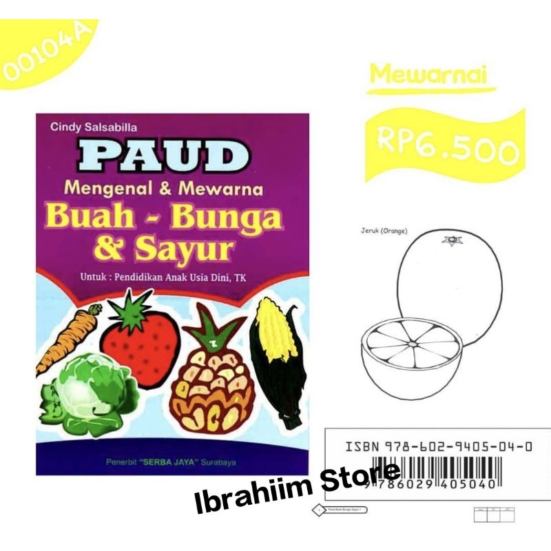 

(SERI MENGENAL DAN MEWARNA) BUKU MEWARNAI ANAK TK BUKU MEWARNAI ANAK PAUD BUKU MEWARNAI MURAH