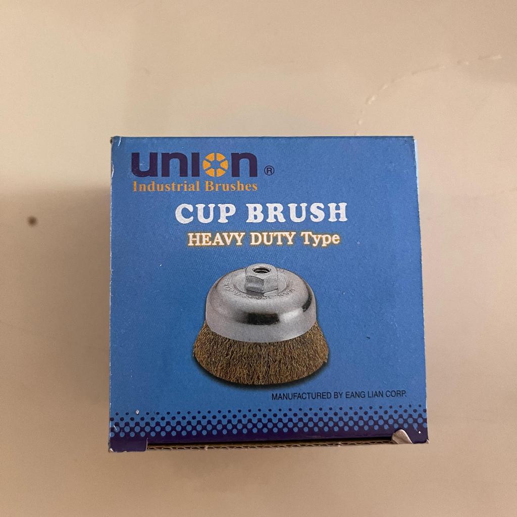 Union Cup Brush Heavy Duty / Sikat Gerinda Cangkir Kawat Baja / Sikat Karat Kuat
