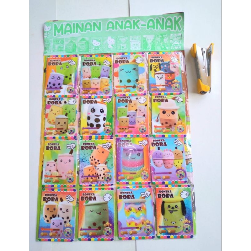 

Stickers Mainan Boba isi 16 pcs