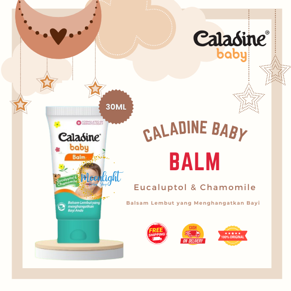 Caladine Baby Balm Eucalyptol & Chamomile 30gr - Balsam Bayi