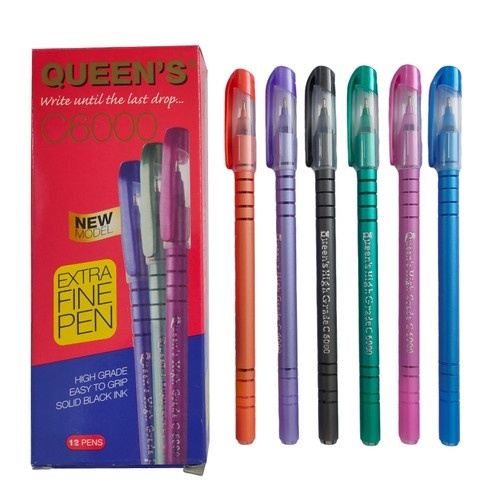 

Pulpen Faster Queen C6000 Tinta Hitam Isi 12Pcs