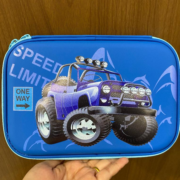 

Gramedia Mall Pekanbaru(Original)KAKO ECA PENCASE RACE CAR 4WD BLUE BIG KK-EVA81