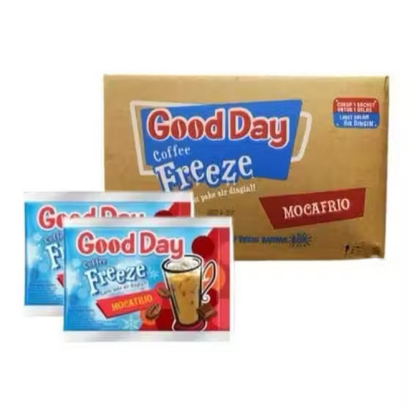 kopi good day freeze mocafrio 1 dus /12 renceng