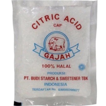 Citrun Cap Gajah Citric Acid Asam Citrun-Acid Gajah/Citrun Pembersih/Sitrun Gajah/Citrun Acid Gajah 