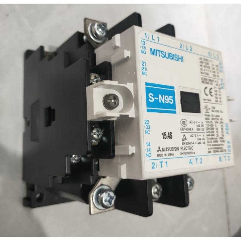 Contactor Mitsubishi type SN -95 150A 220V 3kutub