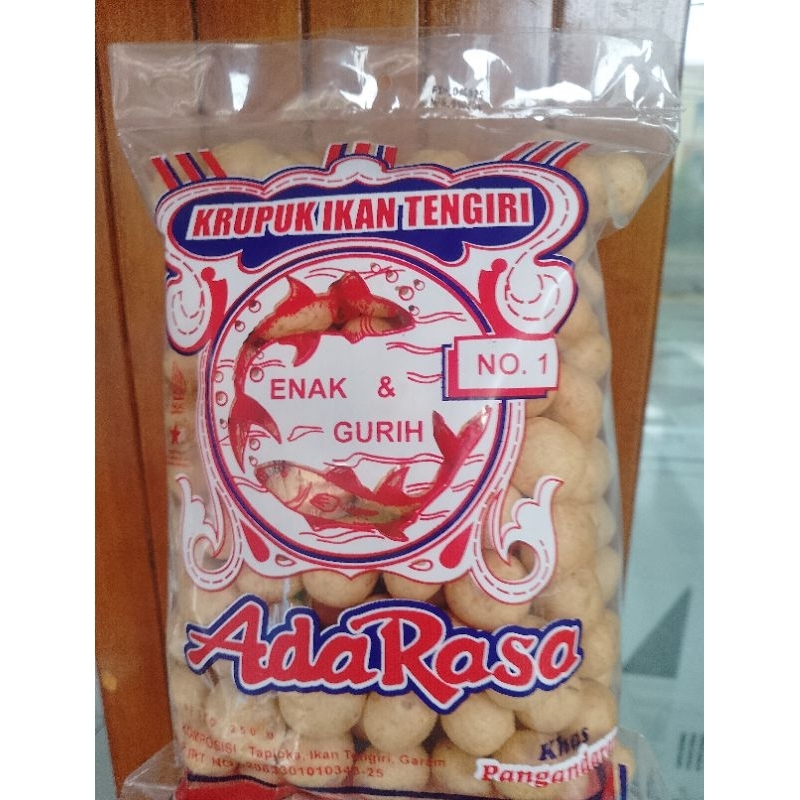 

Kerupuk ikan Tenggiri Ada Rasa 250g