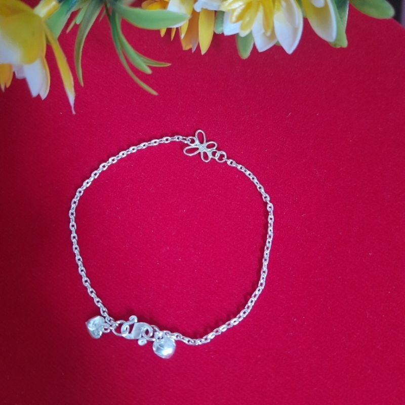 Gelang medan perak asli