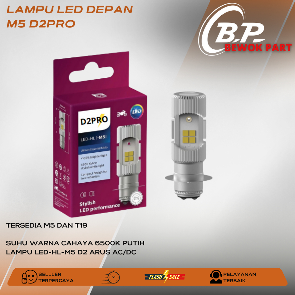sew Lampu LED motor D2PRO M2B H6 AC/DC BEBEK/MATIC /DOP k1 D2PRO M2B H6