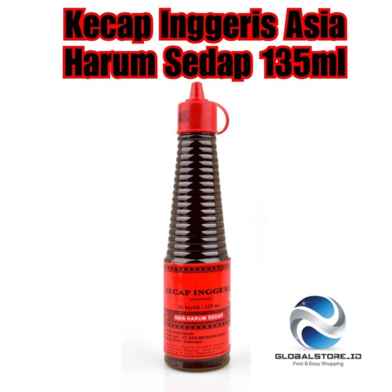 

Kecap Inggris cap inggeris asia harum sedap 135ml