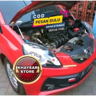 Hidrolik kap mesin HONDA BRIO / hidrolik kap depan brio diy