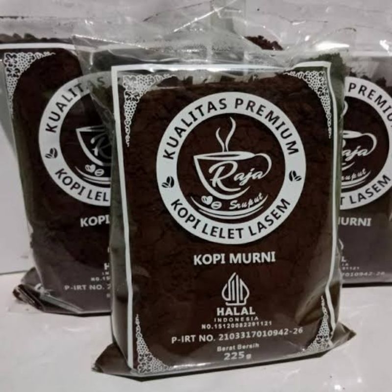 

KOPI LELET LASEM | RAJA SRUPUT | KOPI LASEM | KOPI LELET | 200GR
