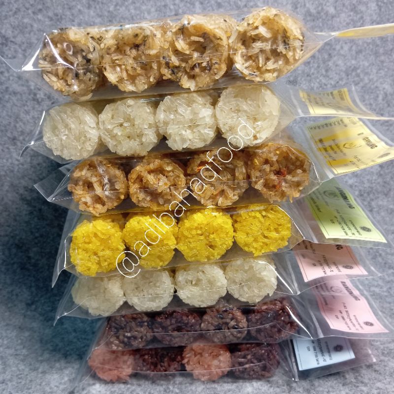 

Ranginang Rengginang Aneka Rasa isi 40 pcs Premium Super Kriuk