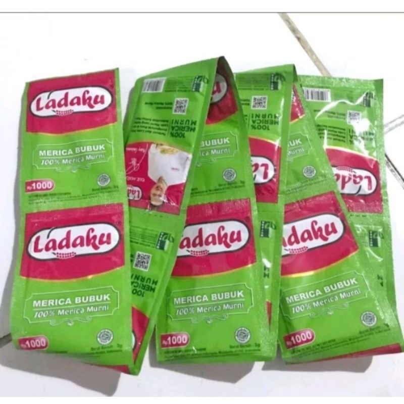 

Ladaku Merica Bubuk 1 Renceng isi 12 Sachet - Bumbu Dapur