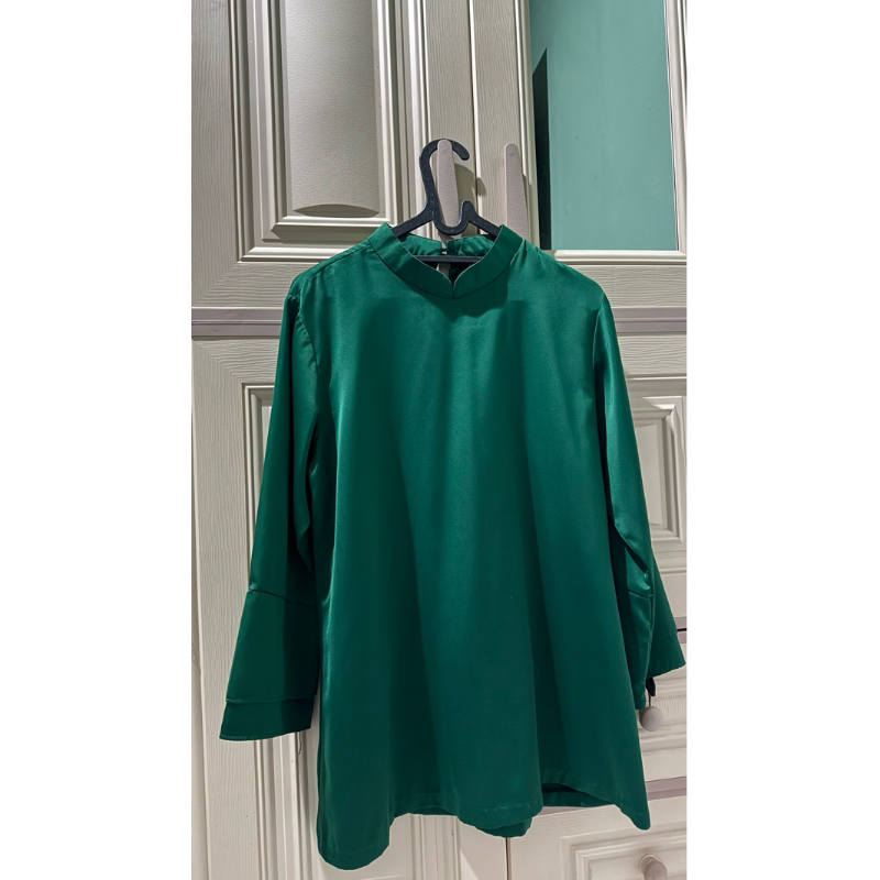 Blouse Hijau Botol