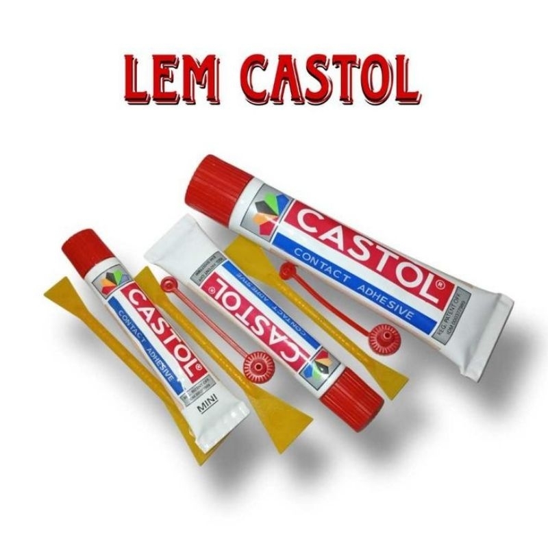 

LEM CASTOL TUBE BESAR 51cc/LEM SERBA GUNA