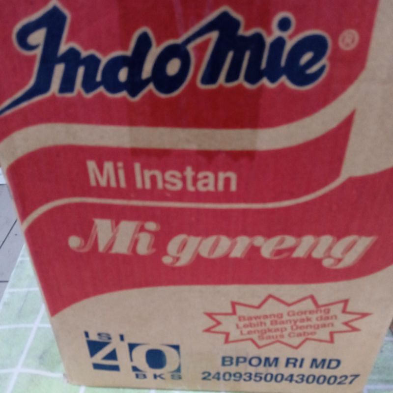 

INDOMIE GORENG DUS