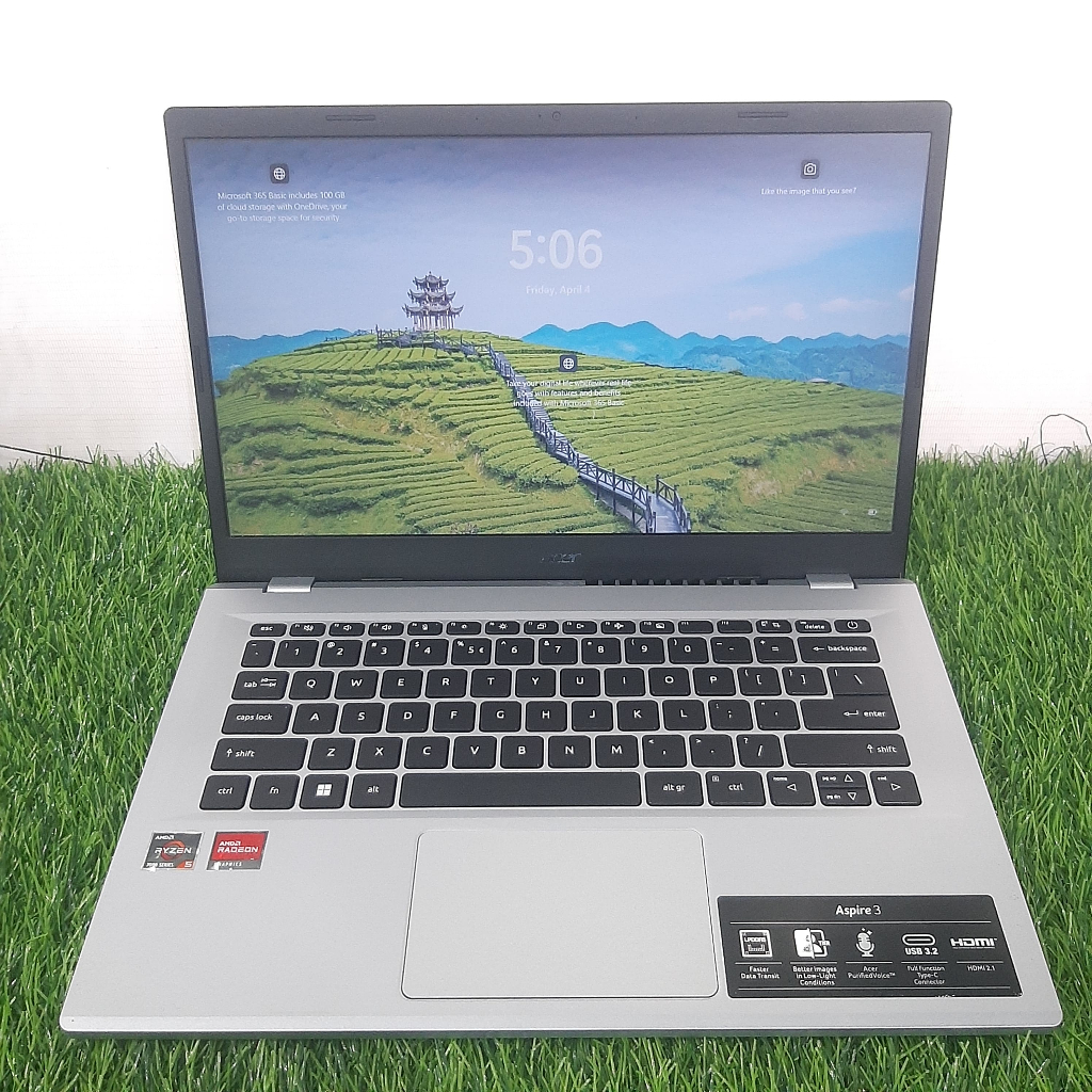 ACER ASPIRE 3 A314 AMD RYZEN 5 7520U RAM 8GB SSD 512GB